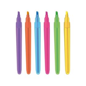 Caneta Marca Texto Cis Lumini Lite Neon Com 6 Unidades Sortido