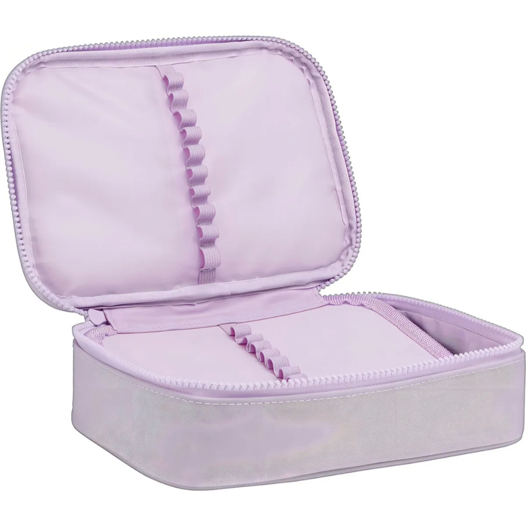 Estojo Box 100 Pens Happy Lilas Tilibra - Imagem 2