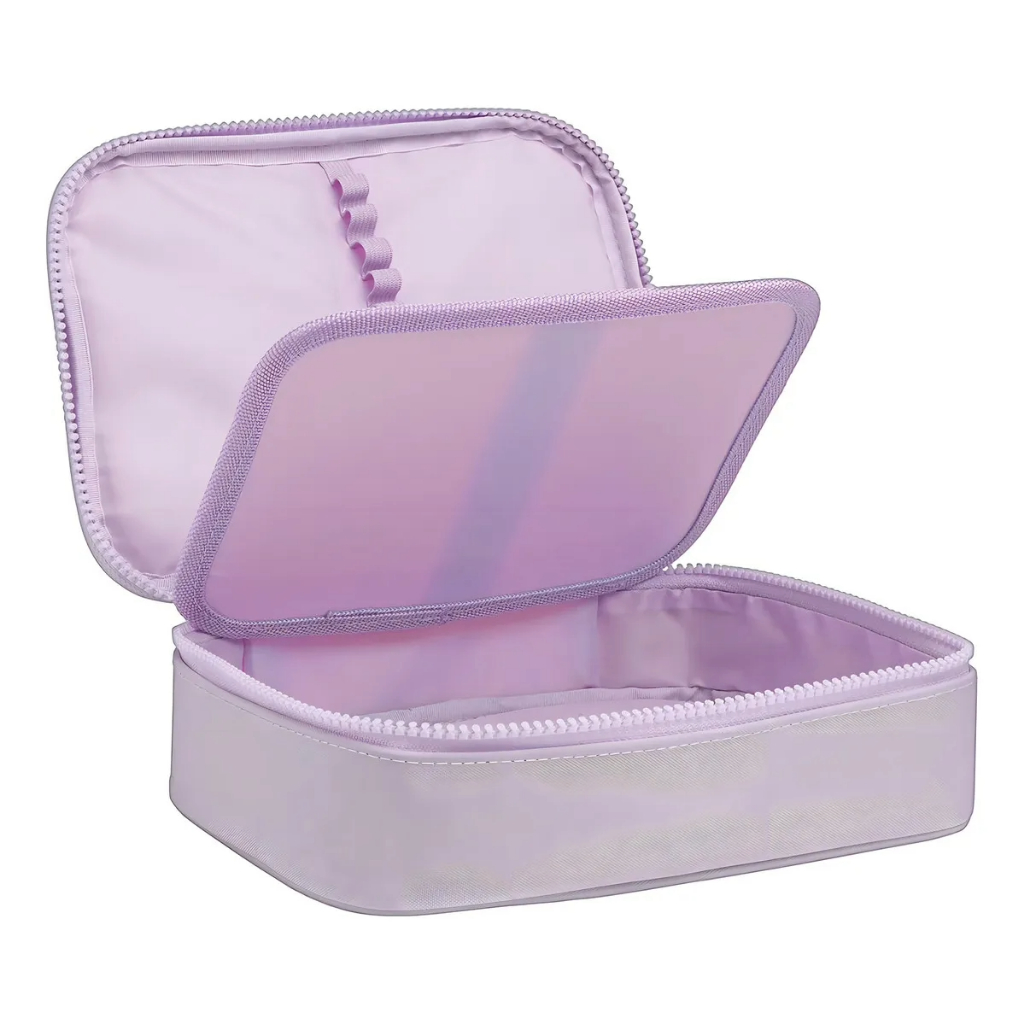 Estojo Box 100 Pens Happy Lilas Tilibra - Imagem 3