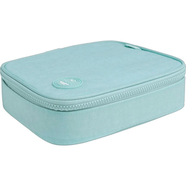 Estojo Box Happy Azul - Tilibra