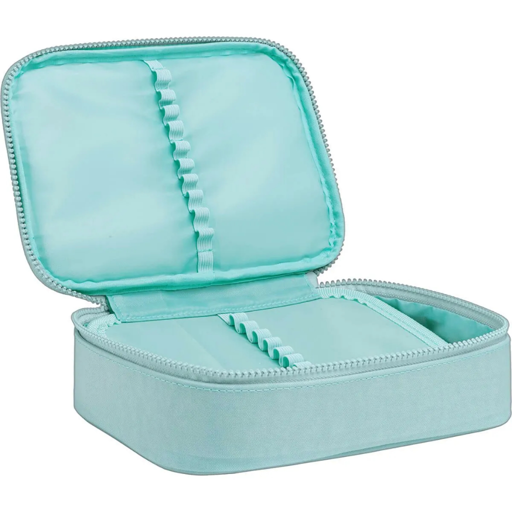 Estojo Box Happy Azul - Tilibra - Imagem 2