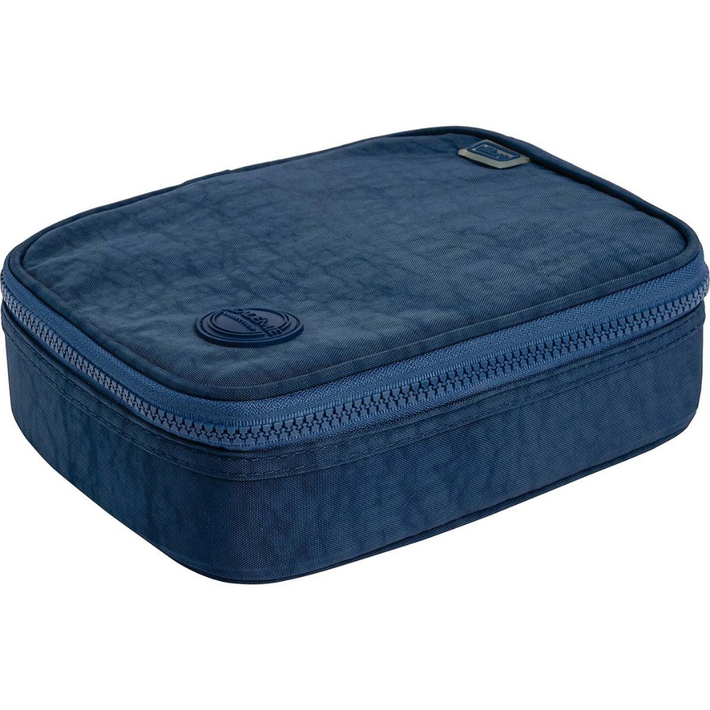 estojo box Tilibra - Estojo Box Tilibra Academie Azul escuro