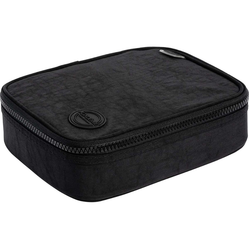 estojo Tilibra box - Estojo Tilibra Box Preto Academie