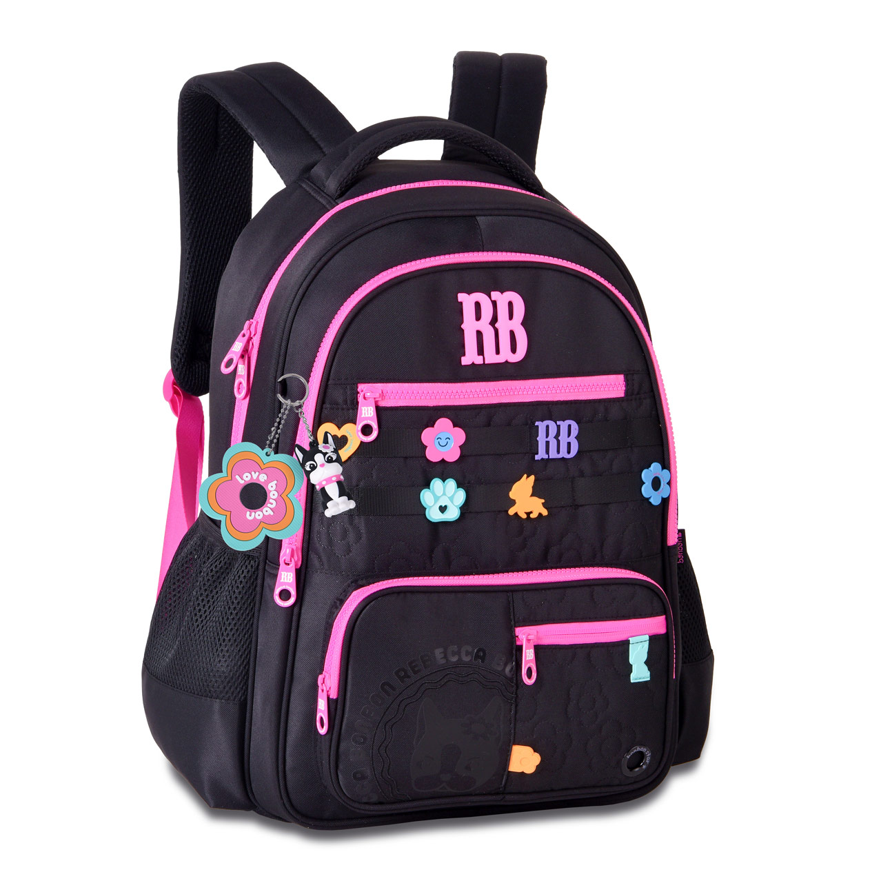 mochila Flower Power - Mochila de Costas Flower Power 17,5"