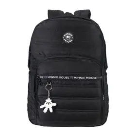Mochila Preta Escolar Mickey Mouse