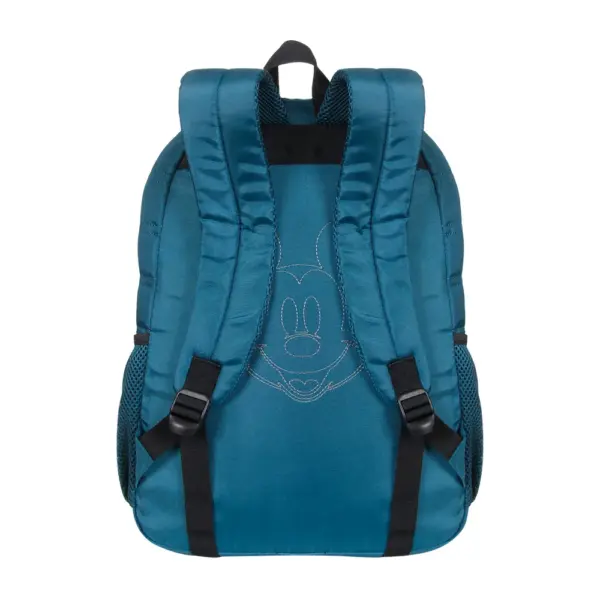 Mochila Juvenil Mickey Matelassê Azul - Imagem 3