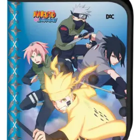 Fichário Universitário Com Zíper Naruto