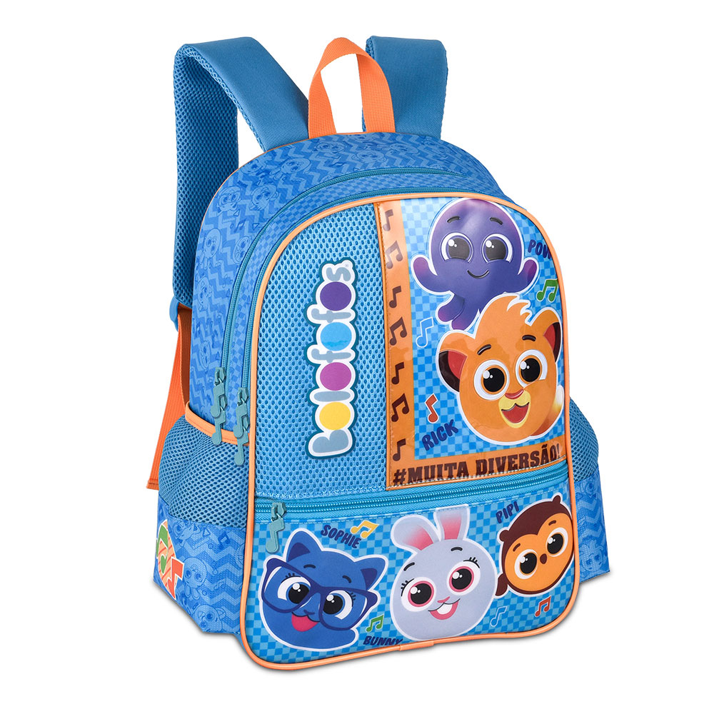 mochila infantil Bolofofos - Mochila Infantil Clio Bolofofos Escolar