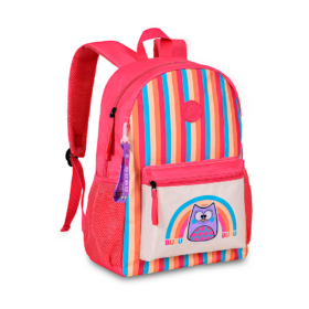 Mochila Bubu Corujinha Rosa Clio
