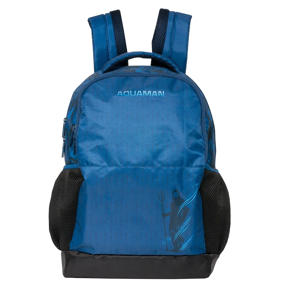 mochila Aquaman azul - Mochila Aquaman Azul DC Xeryus