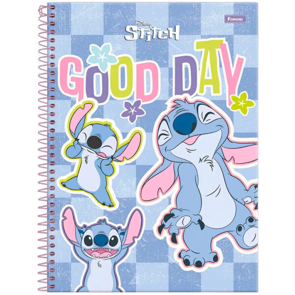 Caderno Stitch 10 Matérias 160 Folhas Foroni
